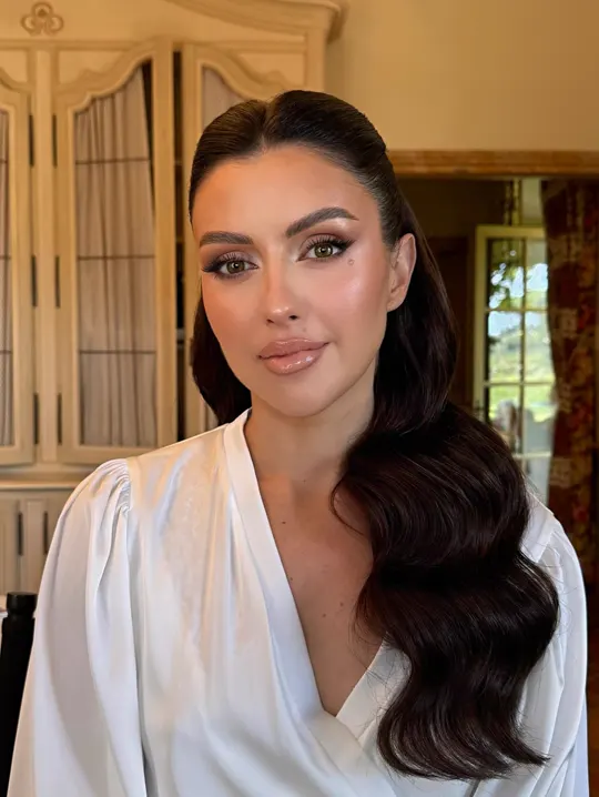 Maquillaje de Sanaa — publicación de Instagram