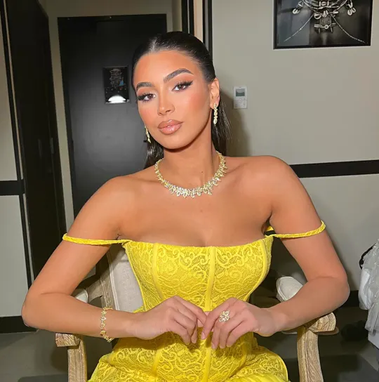 Maquillaje de Sanaa — publicación de Instagram