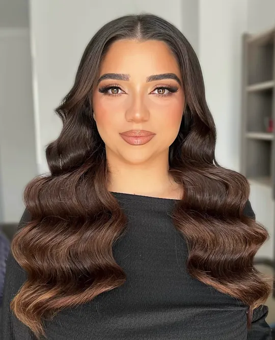 Maquillaje de Sanaa — publicación de Instagram