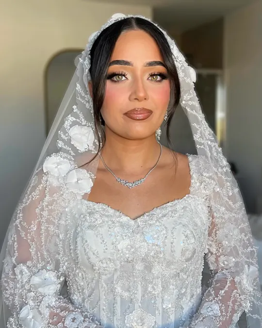 Maquillaje de Sanaa — publicación de Instagram